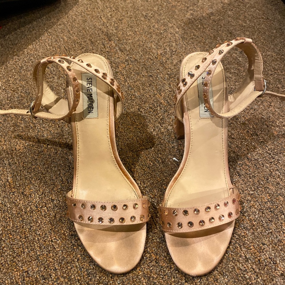 Pink Studded Heel